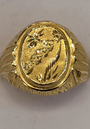 22K Gold Men's Ring