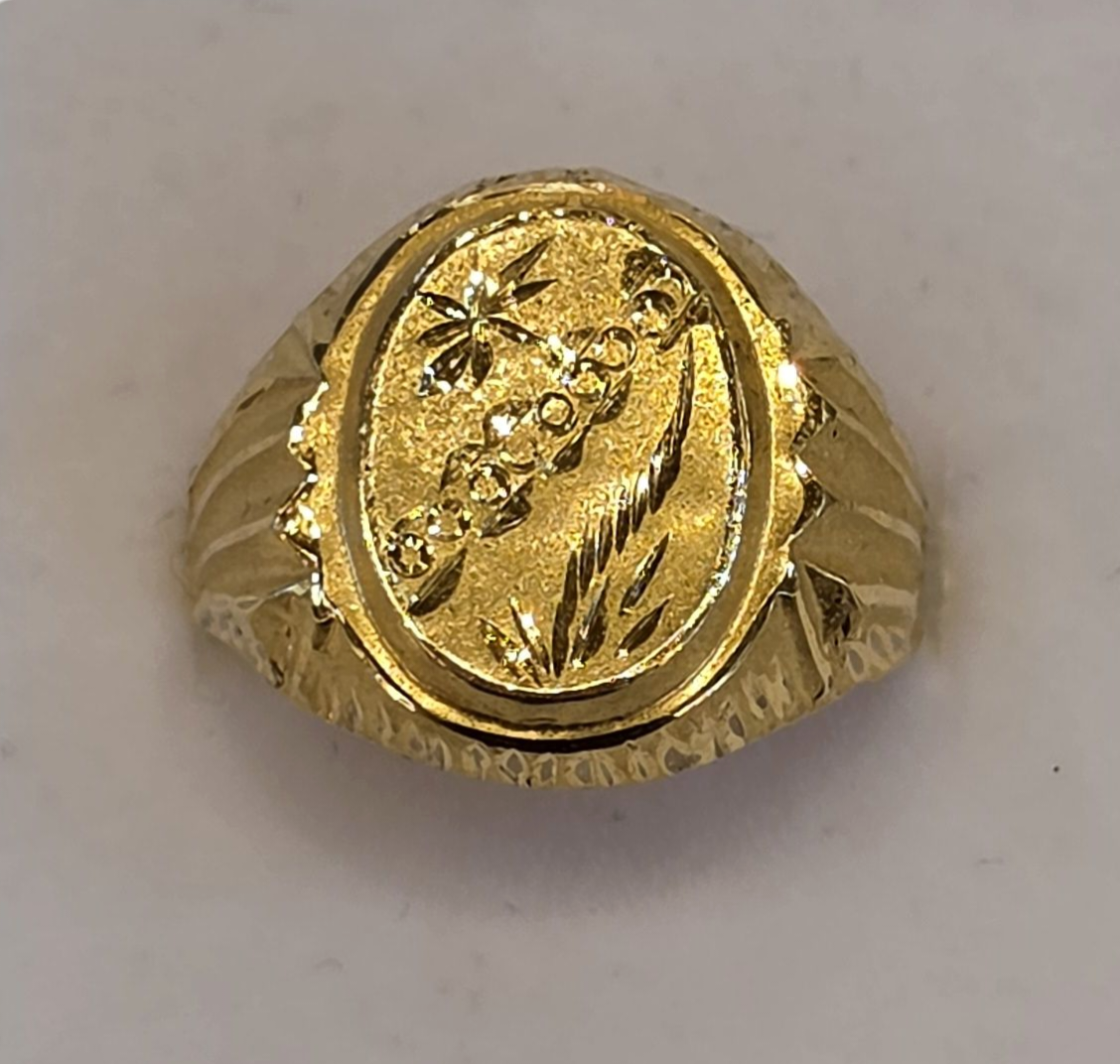 22K Gold Men's Ring
