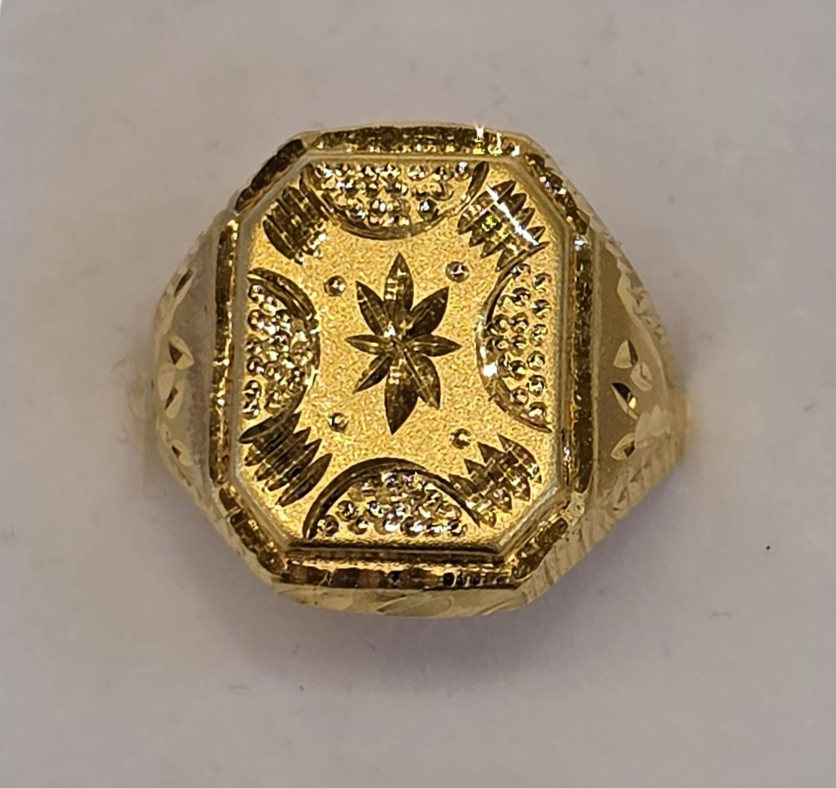 22K Gold Men's Ring
