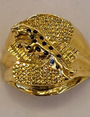 22K Gold Men's Ring
