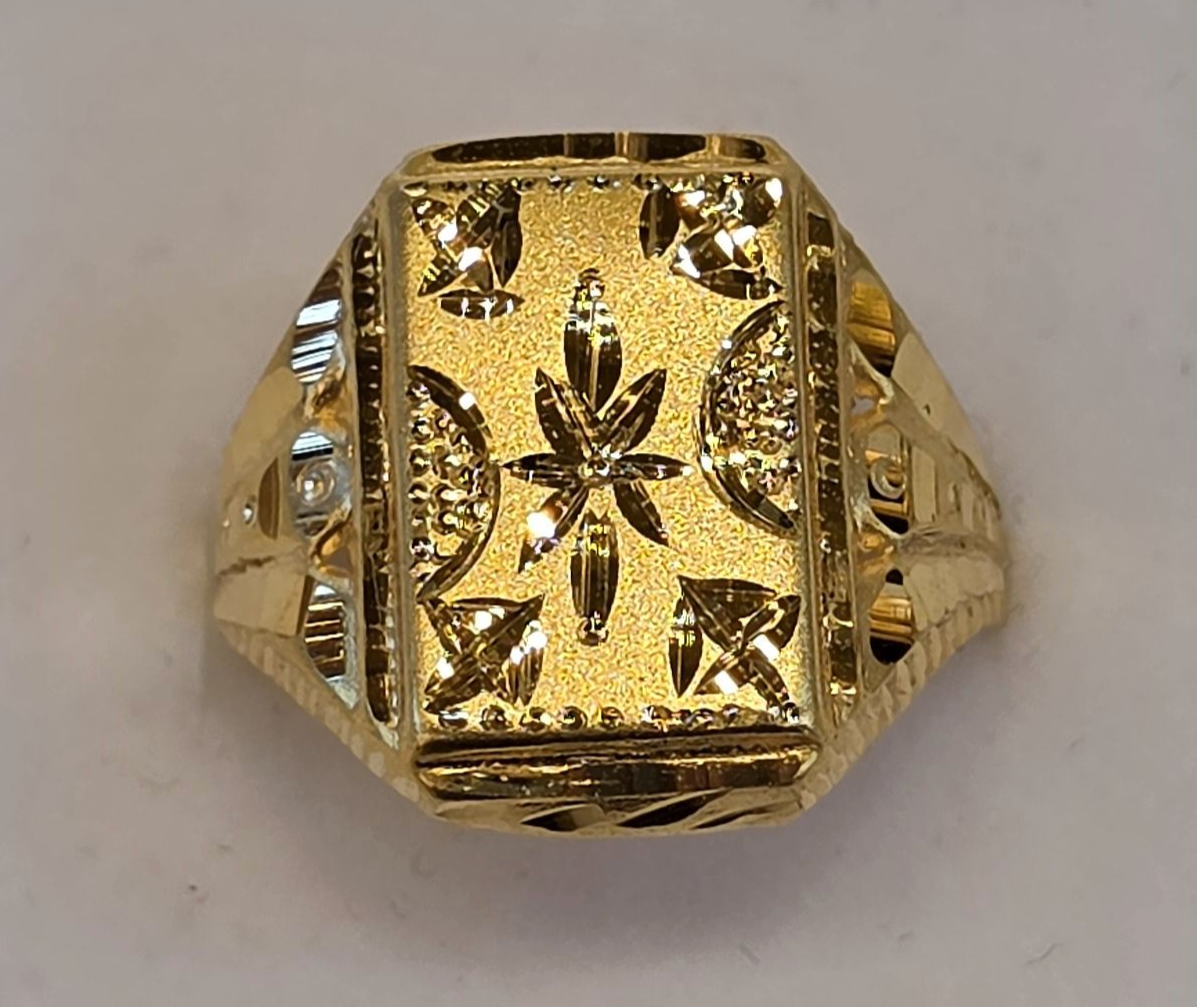 22K Gold Men's Ring