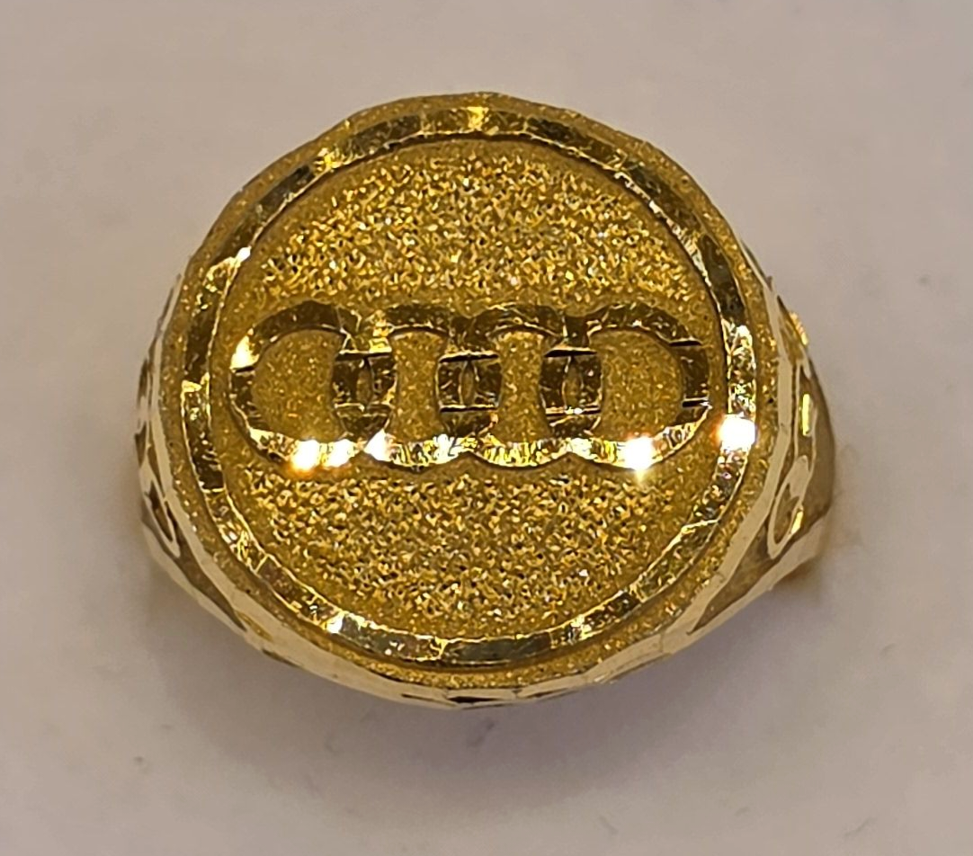 22K Gold Men's Ring