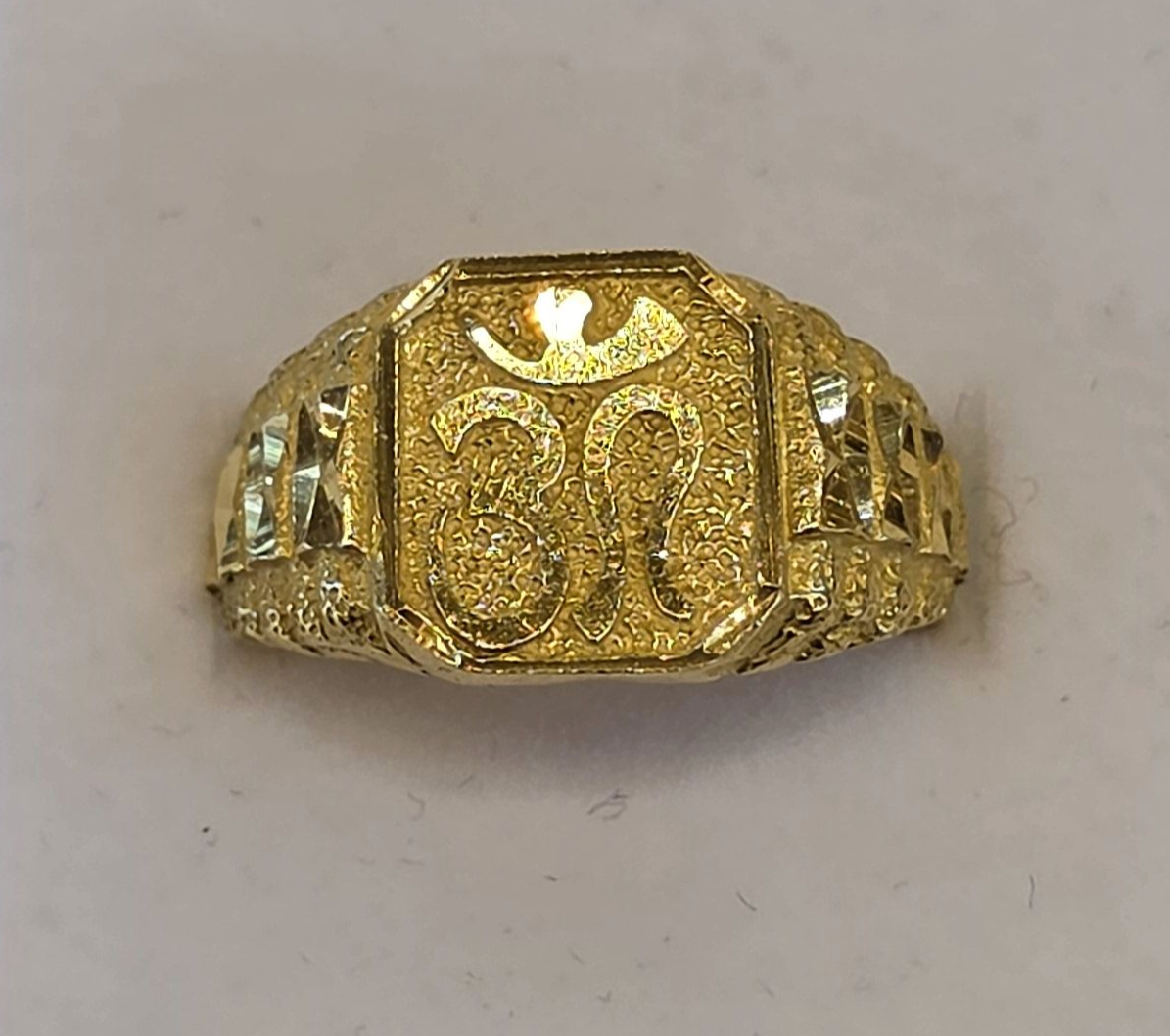 22K Gold Men's Ring