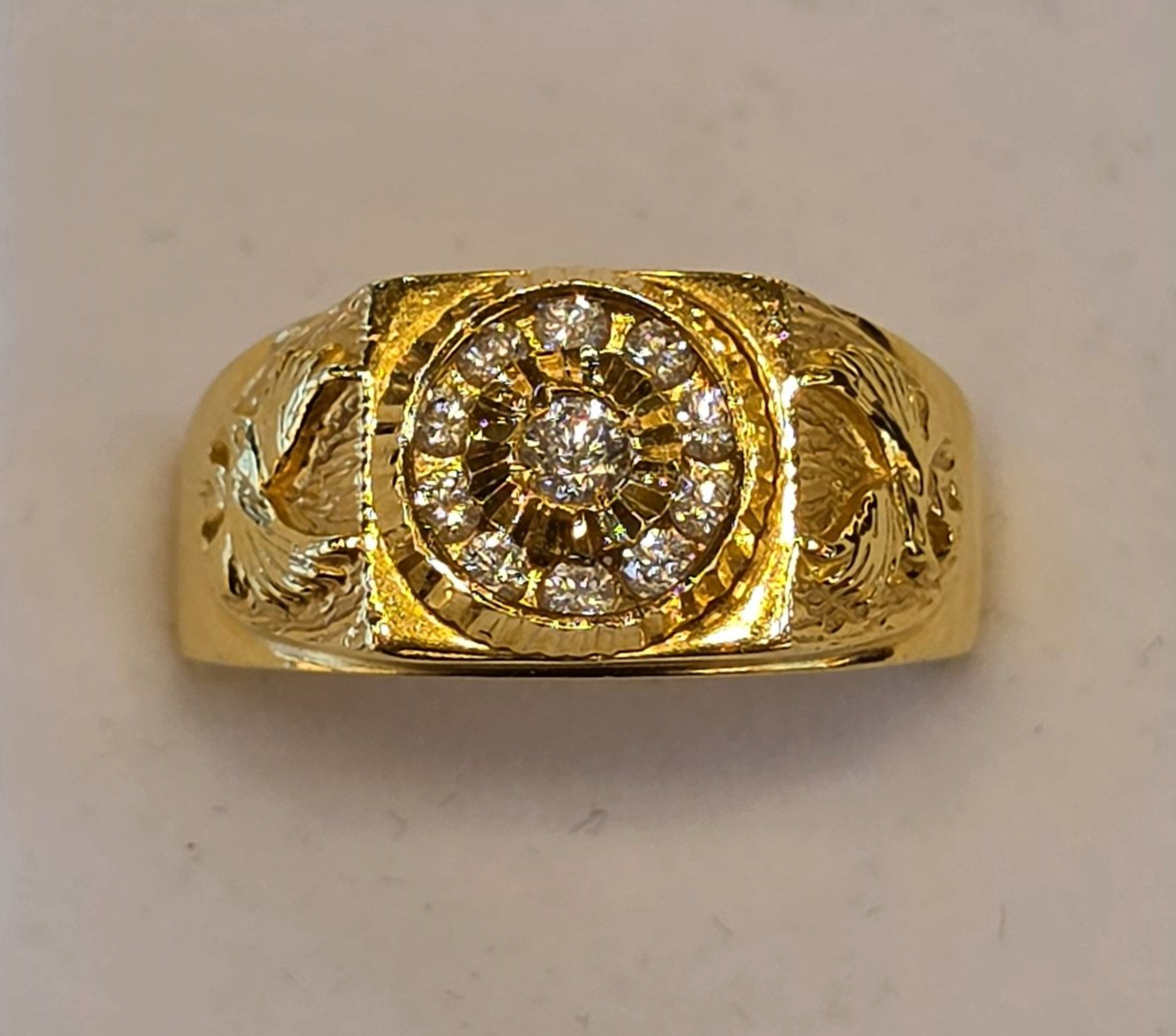 22K Gold Men's Ring