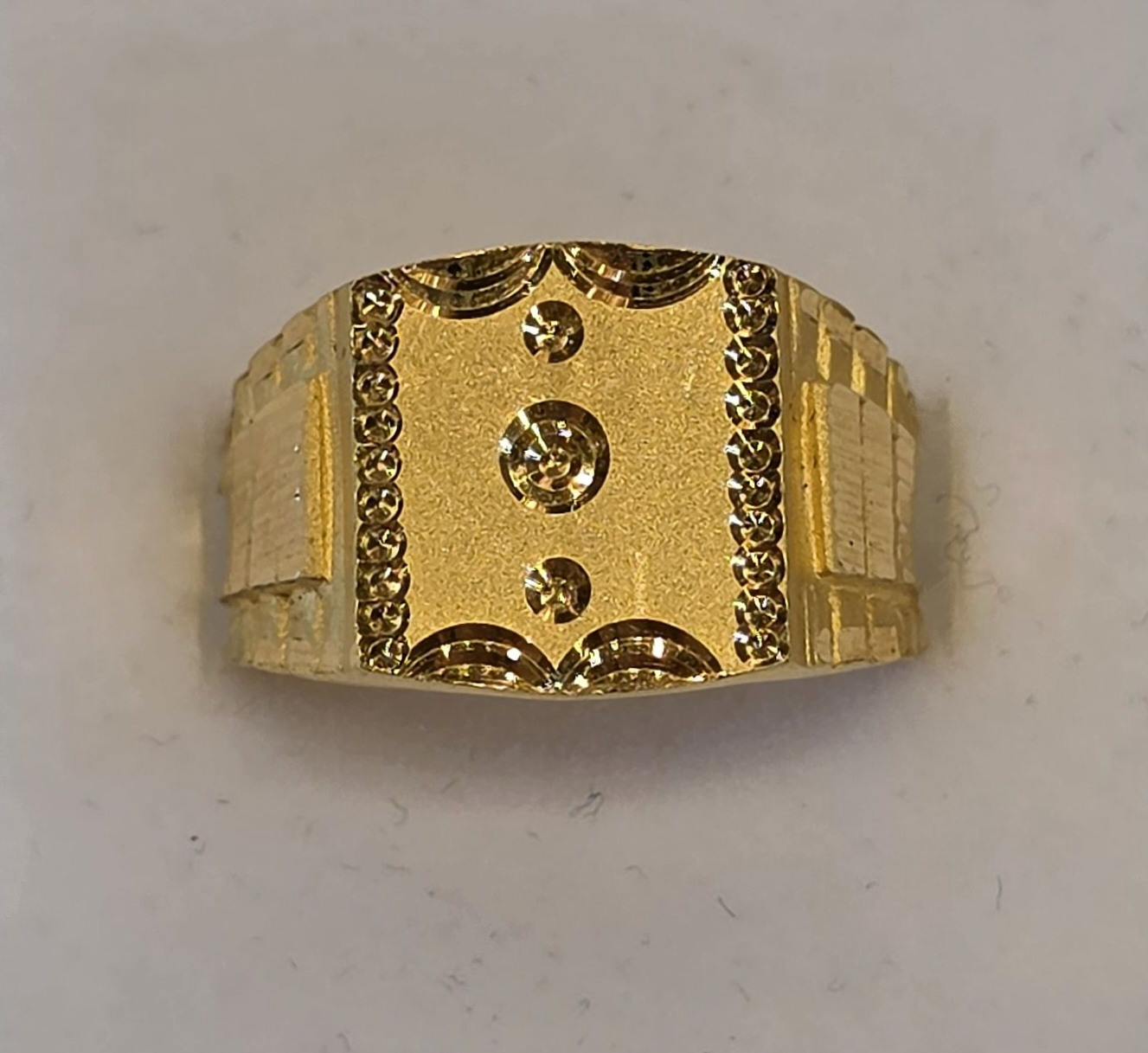 22K Gold Men's Ring