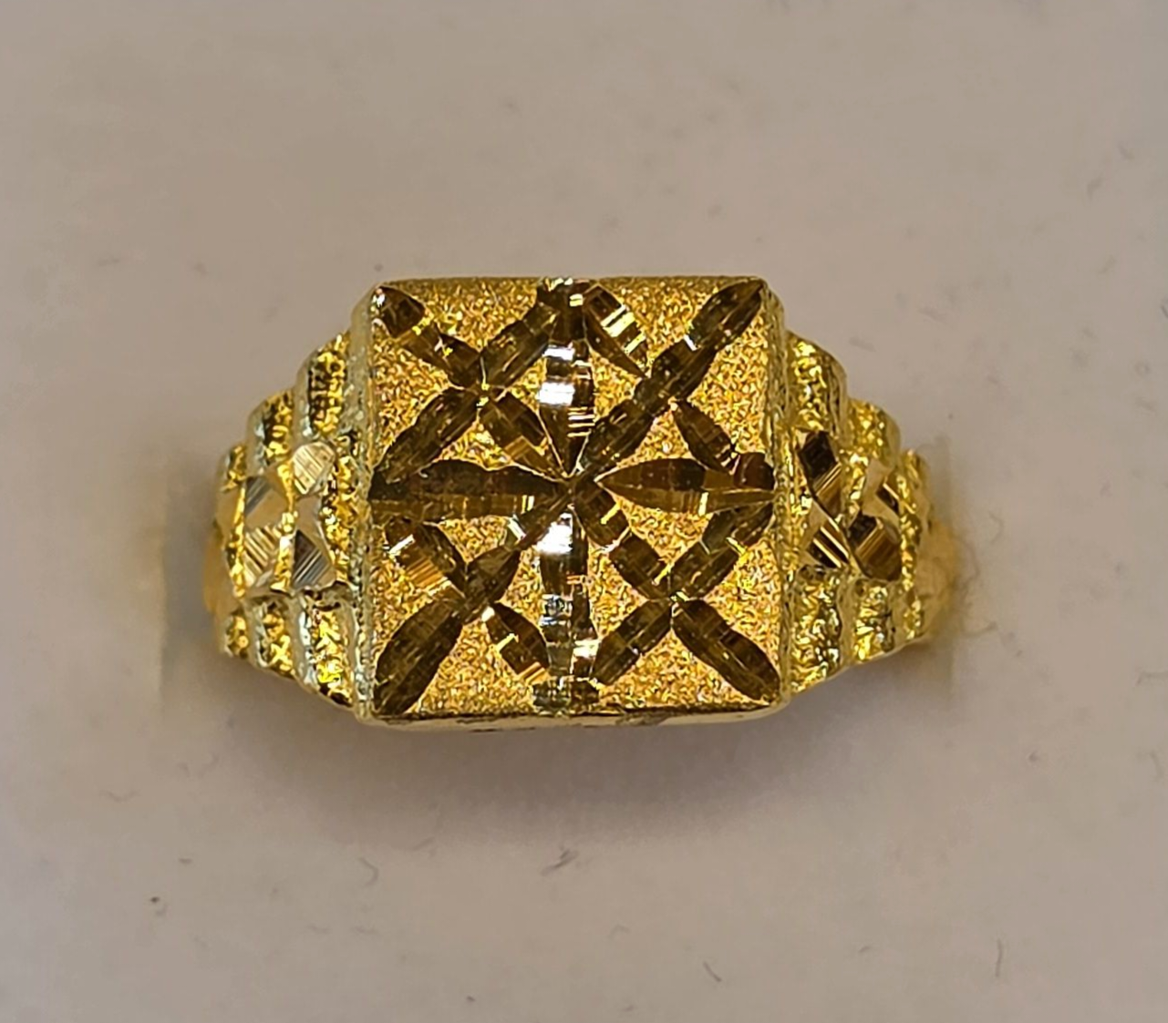 22K Gold Men's Ring