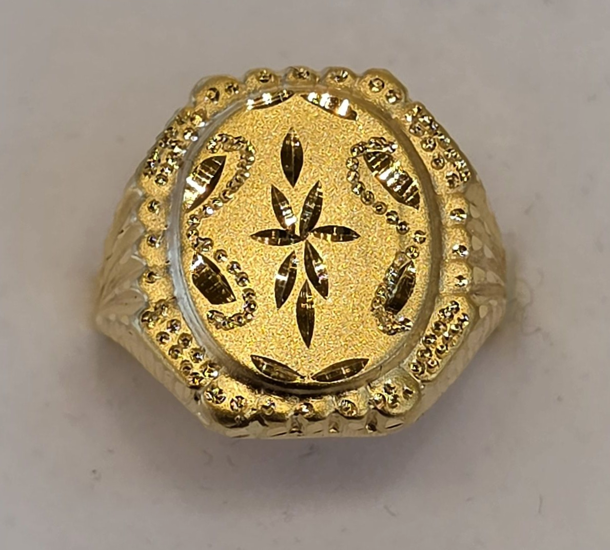 22K Gold Men's Ring
