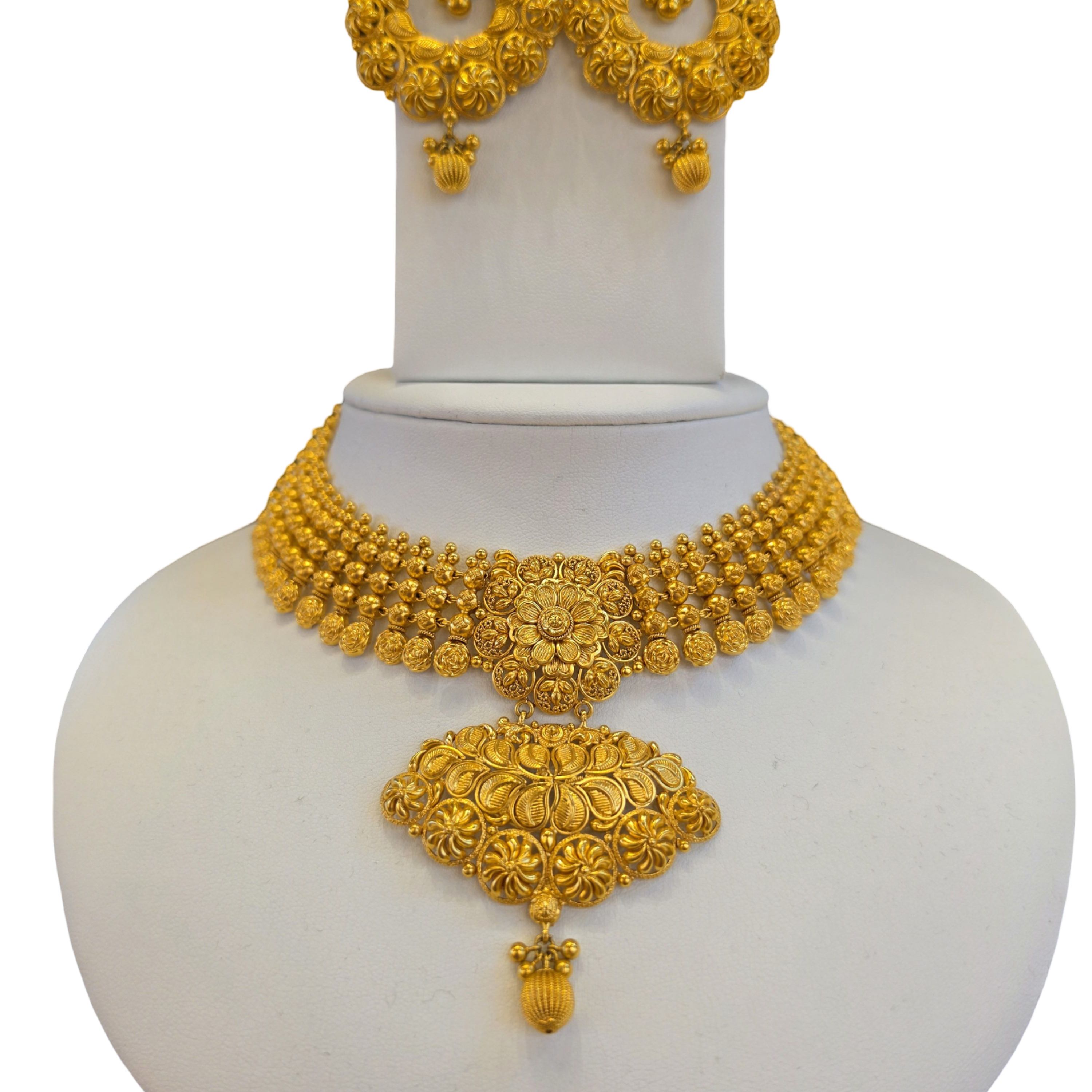 22K Gold Designer Bridal Set