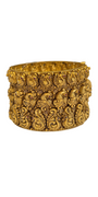 22K Gold Designer Screw Single Bangle