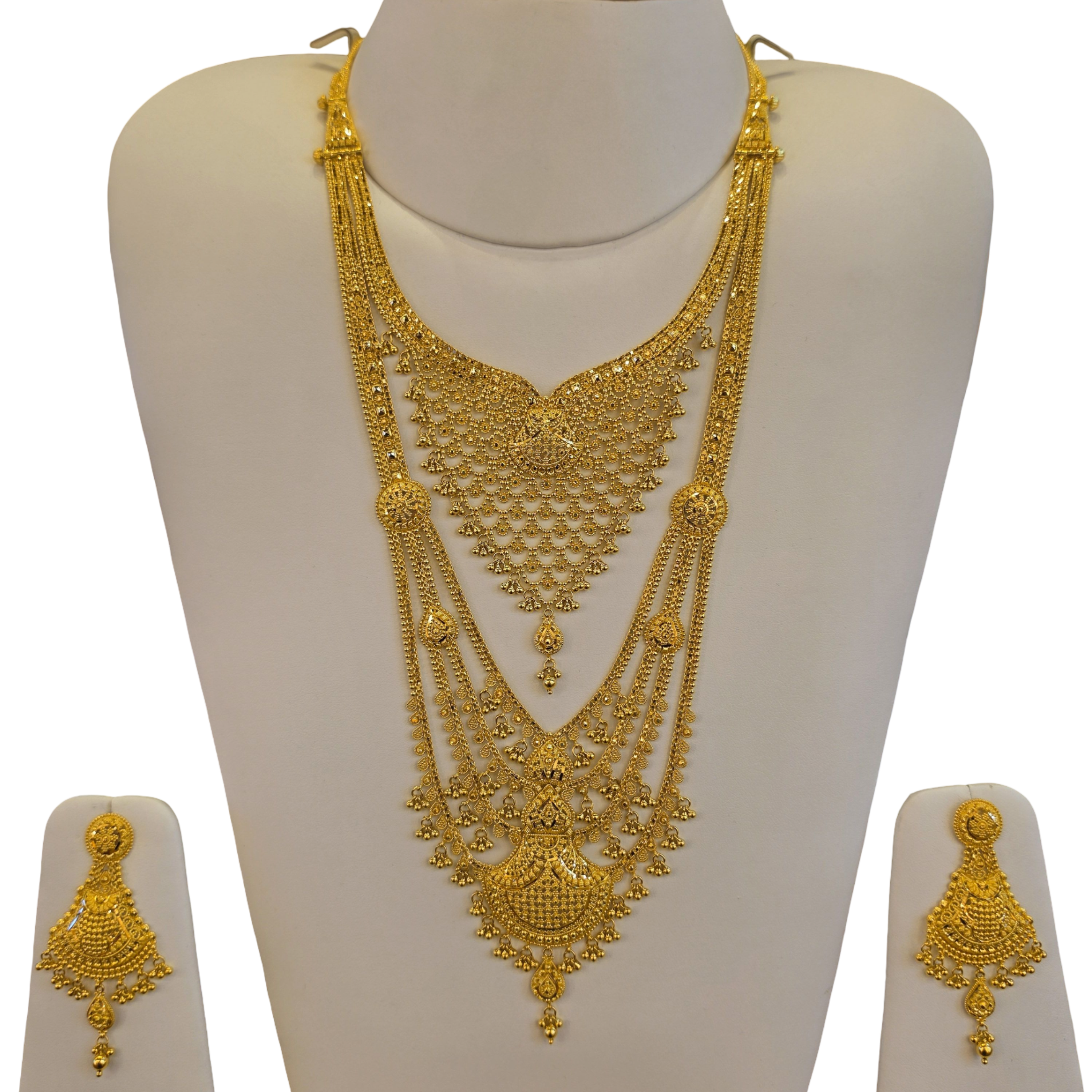 22K Gold Designer Ranihaar