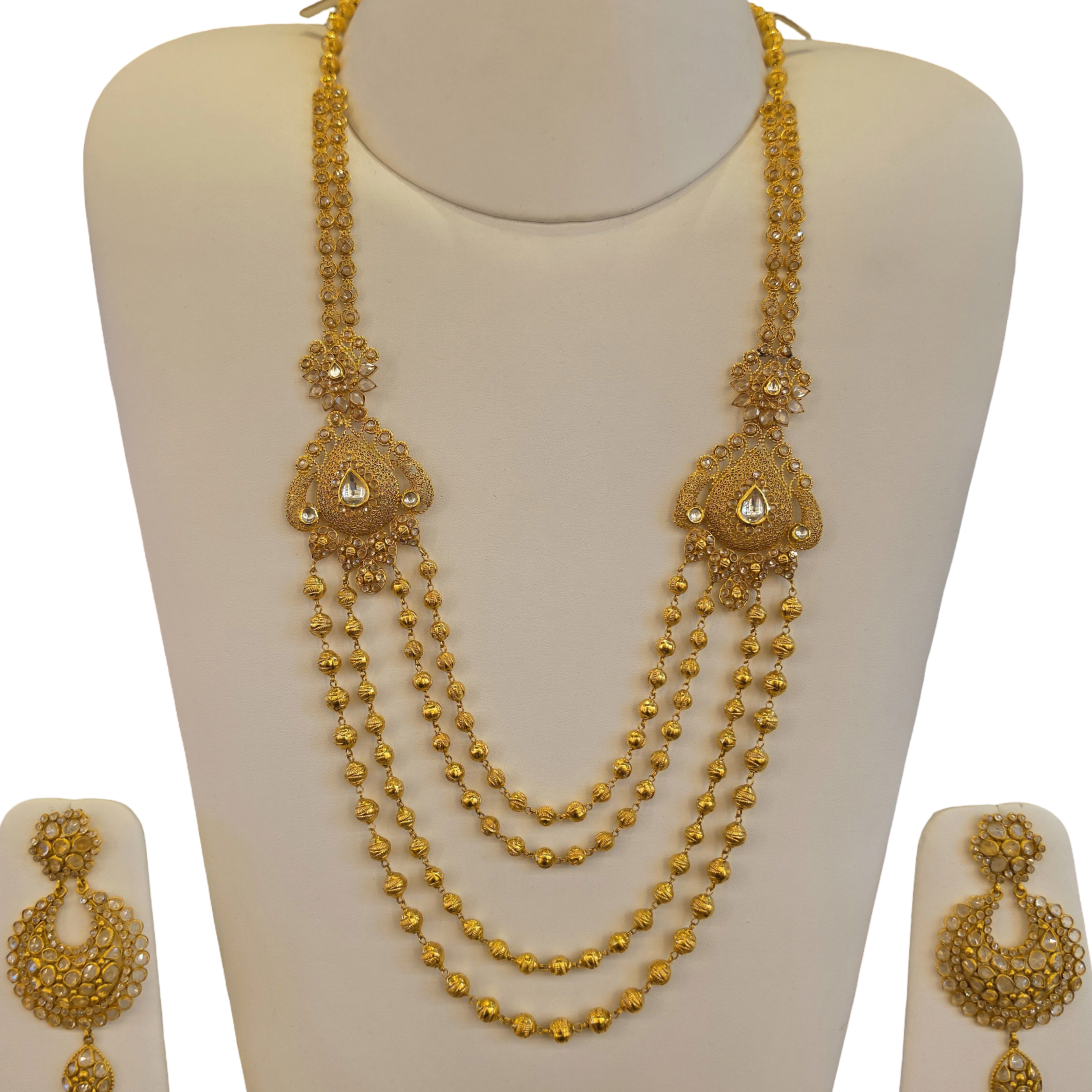 22K Gold Designer Ranihaar