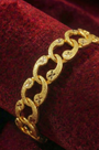 22K Gold Designer Men's Bracelet