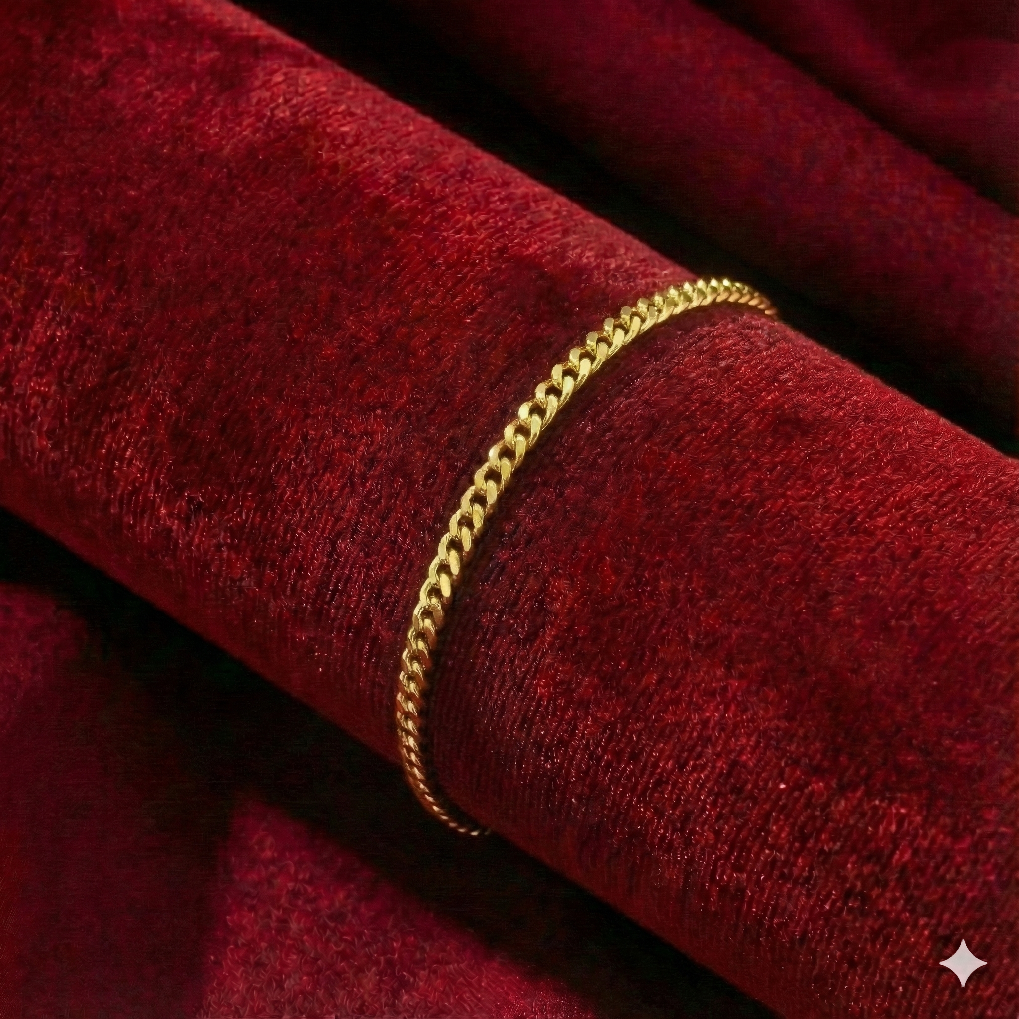 22K Gold Designer Men's Bracelet