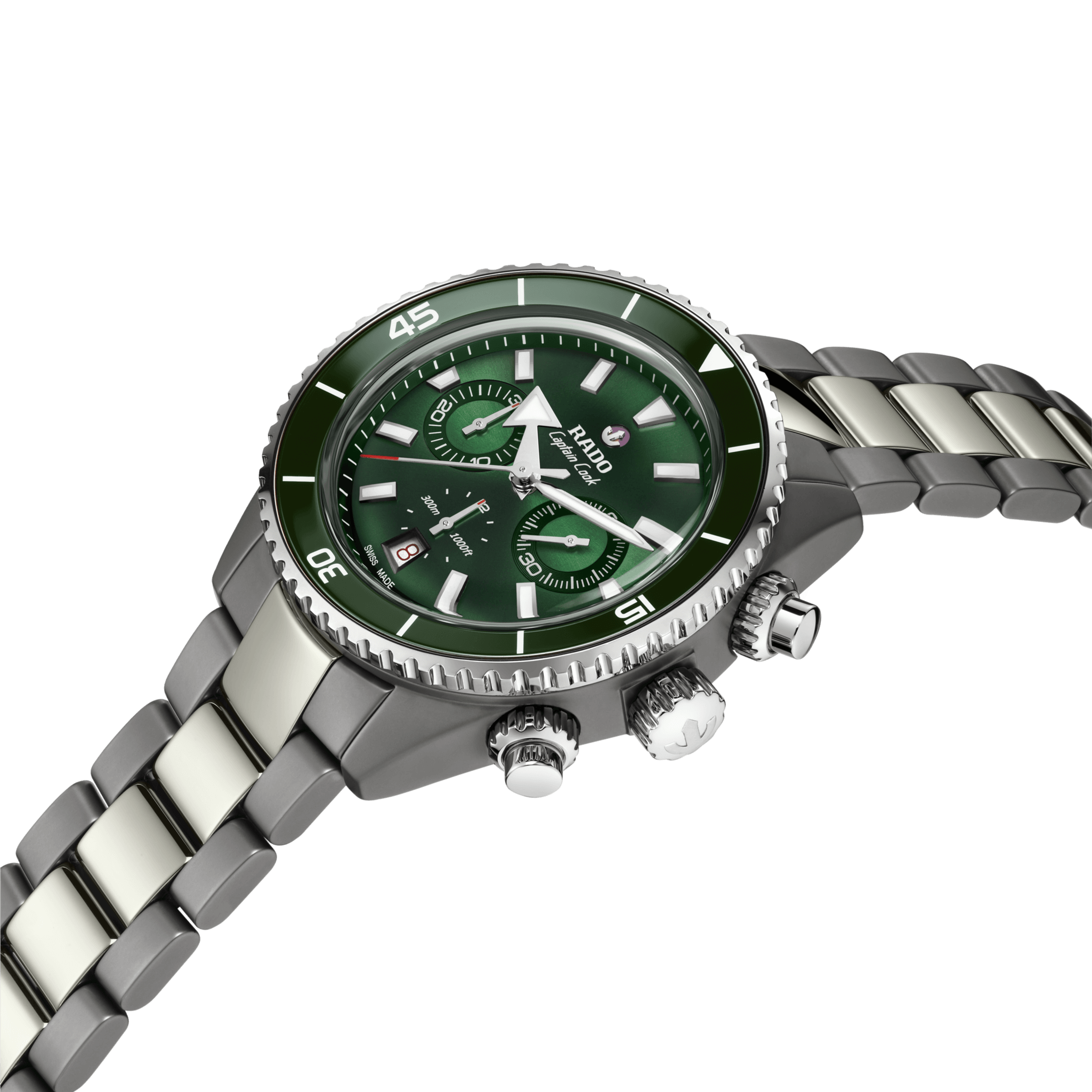 Captain Cook High-tech Ceramic Automatic Chronograph