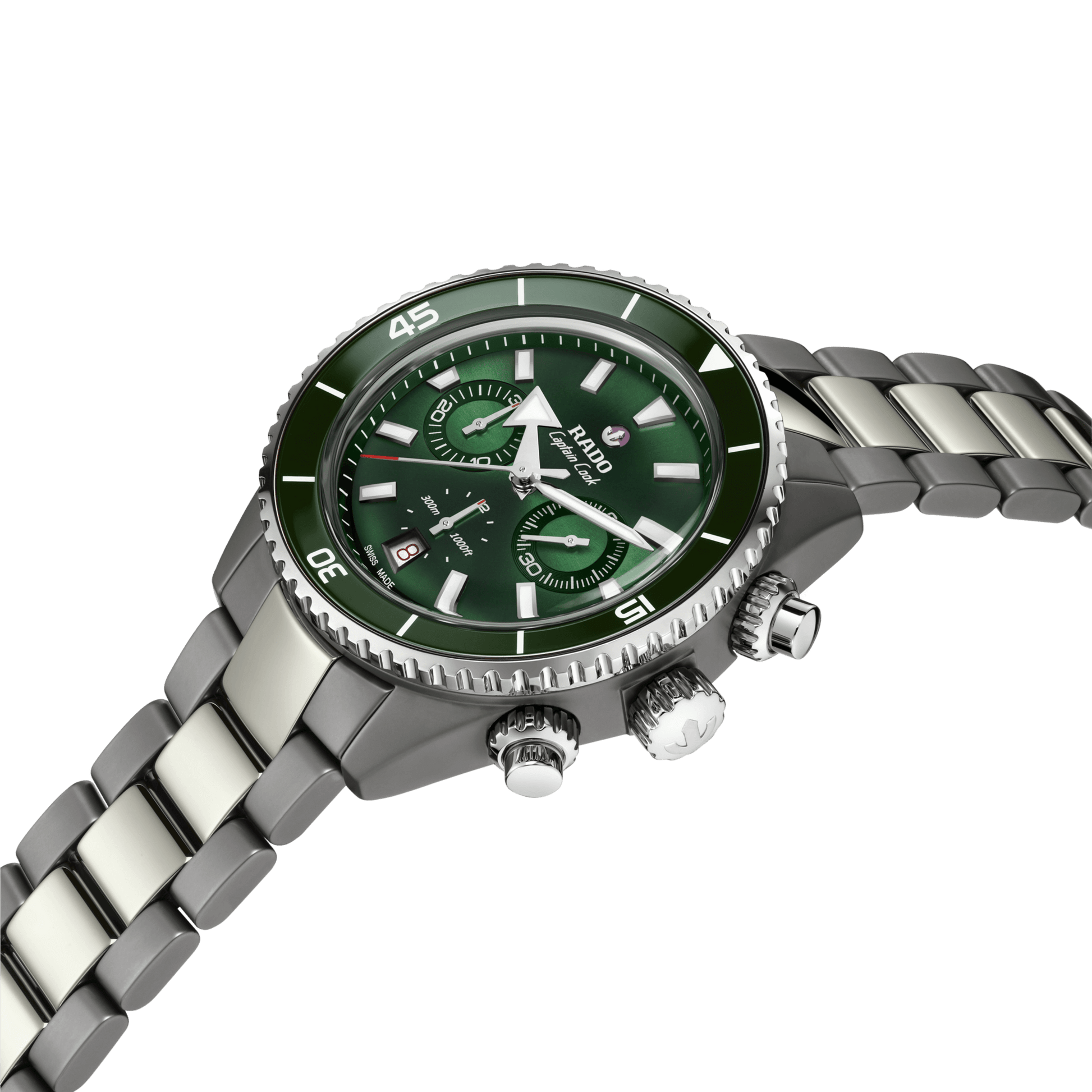 Captain Cook High-tech Ceramic Automatic Chronograph