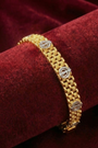 22K Gold Designer Men's Bracelet