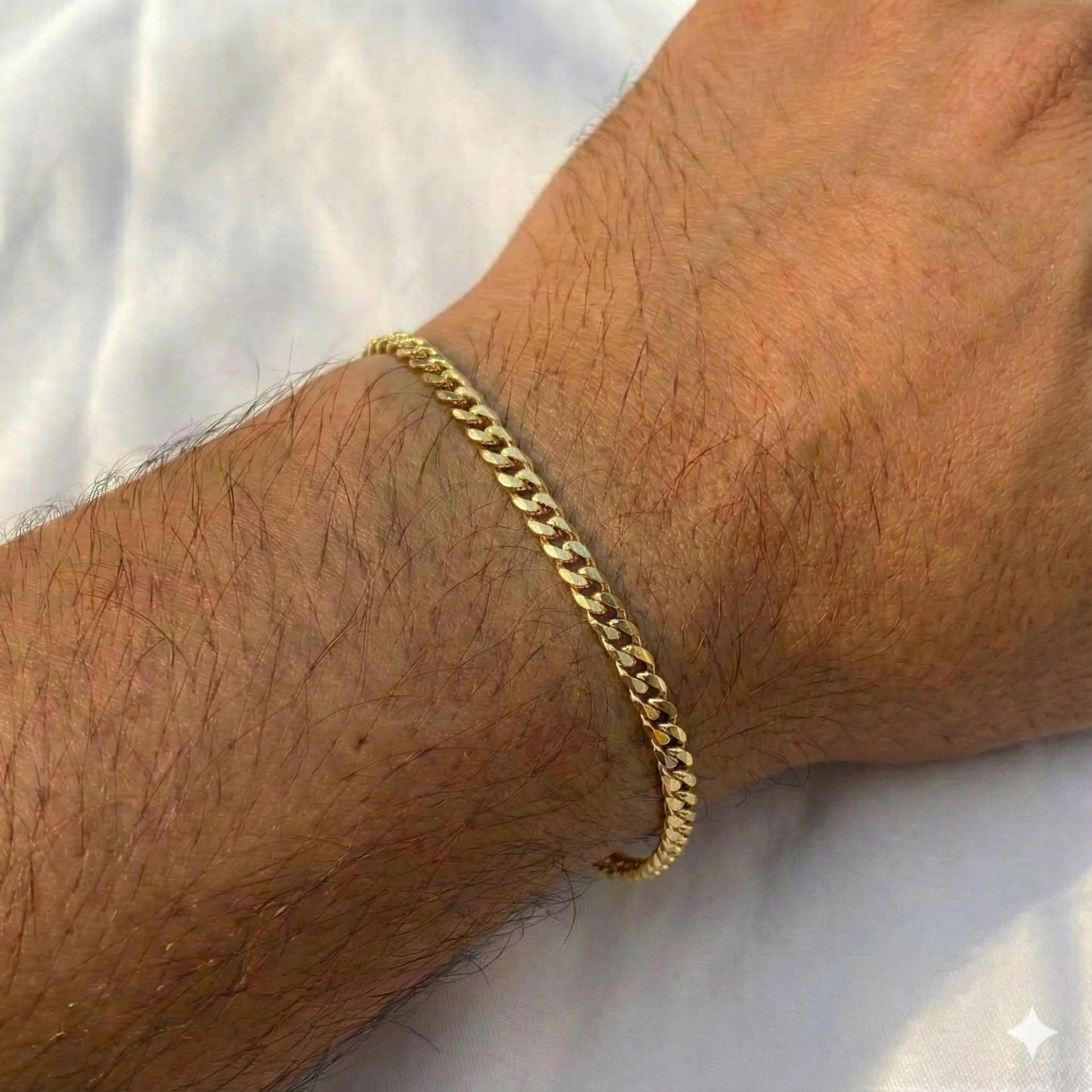 22K Gold Designer Men's Bracelet