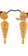 22K Gold Designer Jhumka Earrings