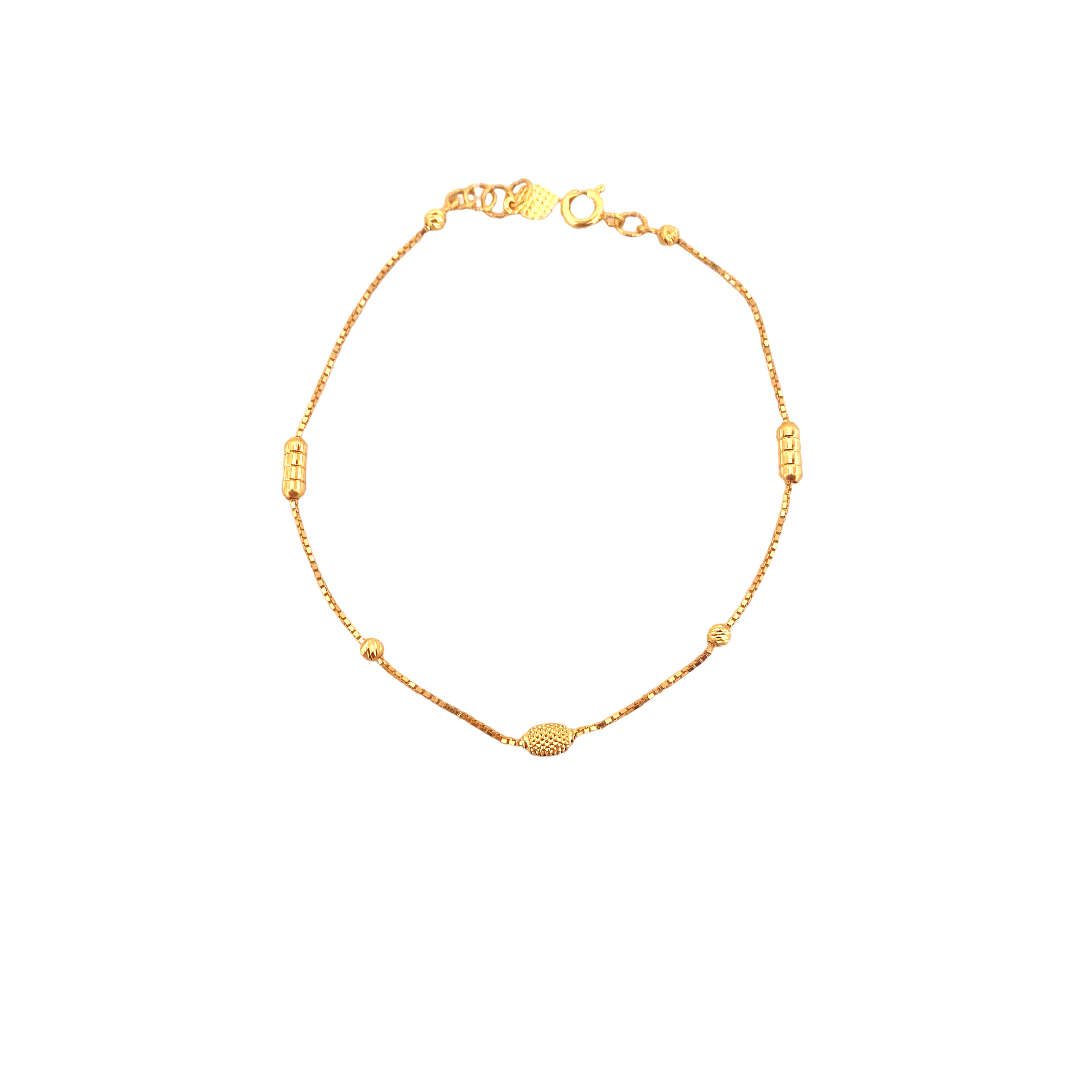 22K Gold Designer Ladies Bracelet