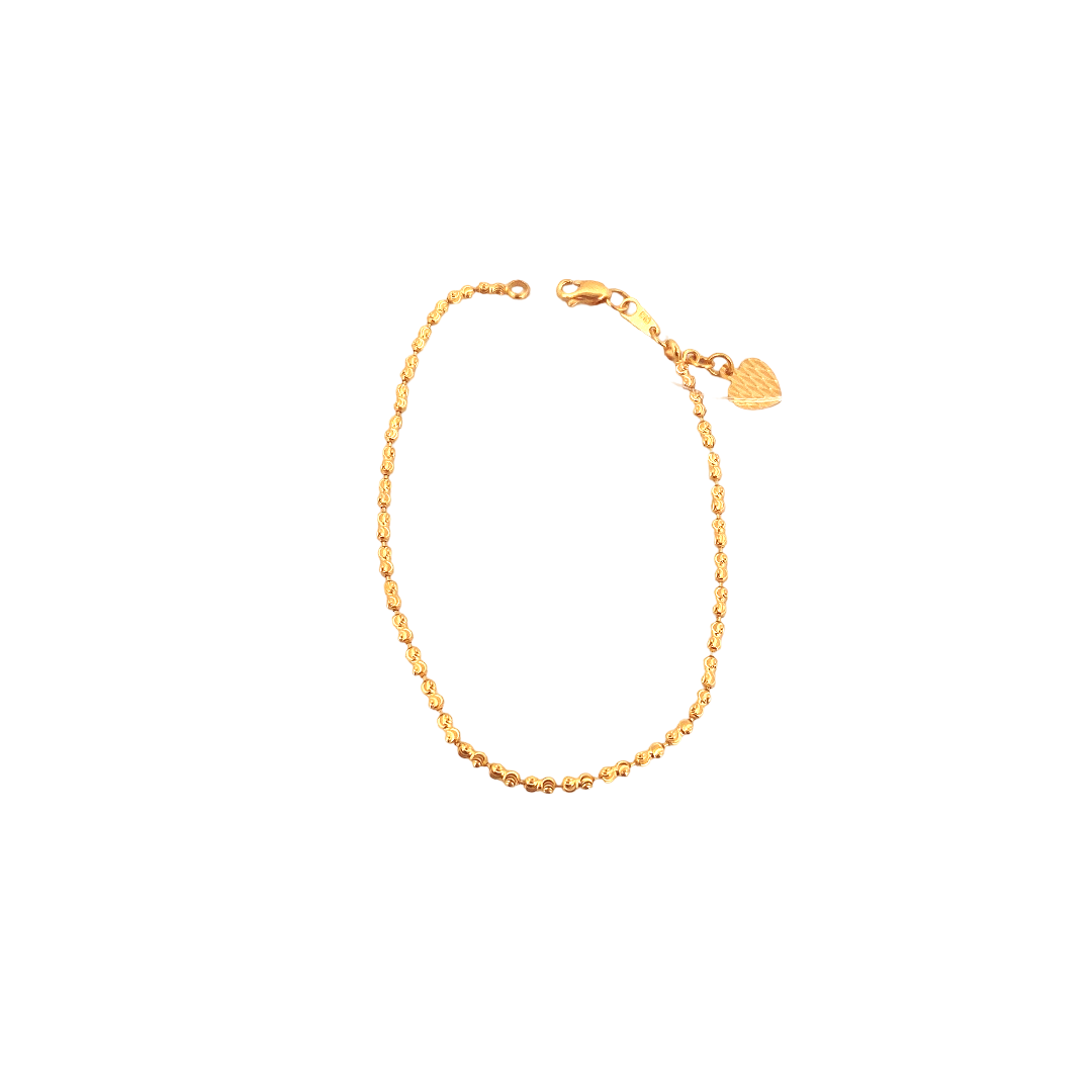 22K Gold Designer Ladies Bracelet