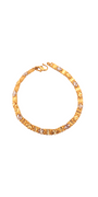 22K Gold Two-tone Designer Ladies Bracelet