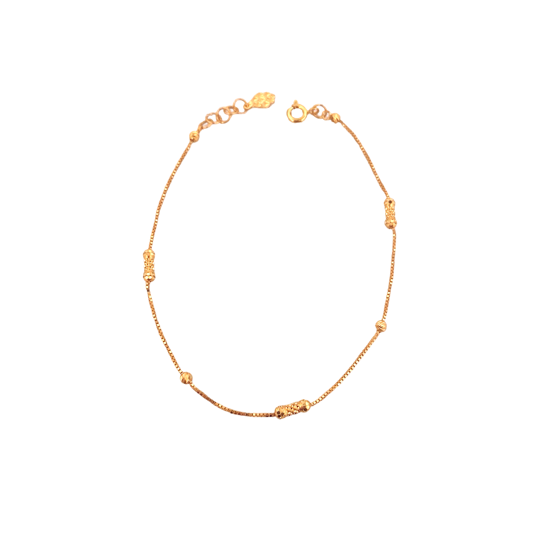 22K Gold Designer Ladies Bracelet