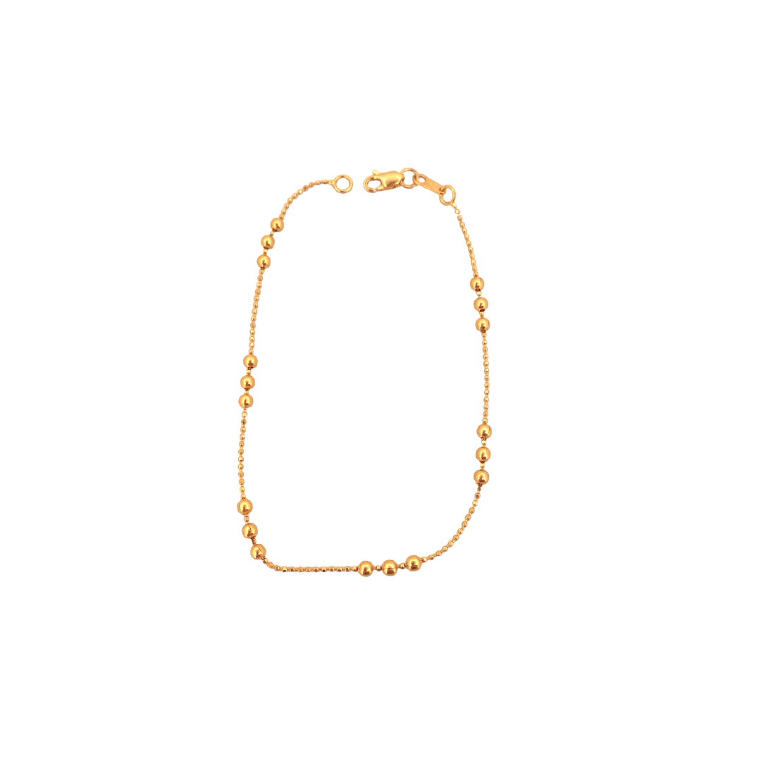 22K Gold Designer Ladies Bracelet