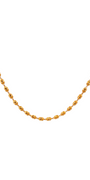 26'' 22K Gold Bead Designer Chain