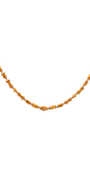 28'' 22K Gold Bead Designer Chain