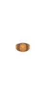 22K Gold Lion Designer Men's Ring