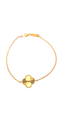 22K Gold Flower Designer Ladies Bracelet