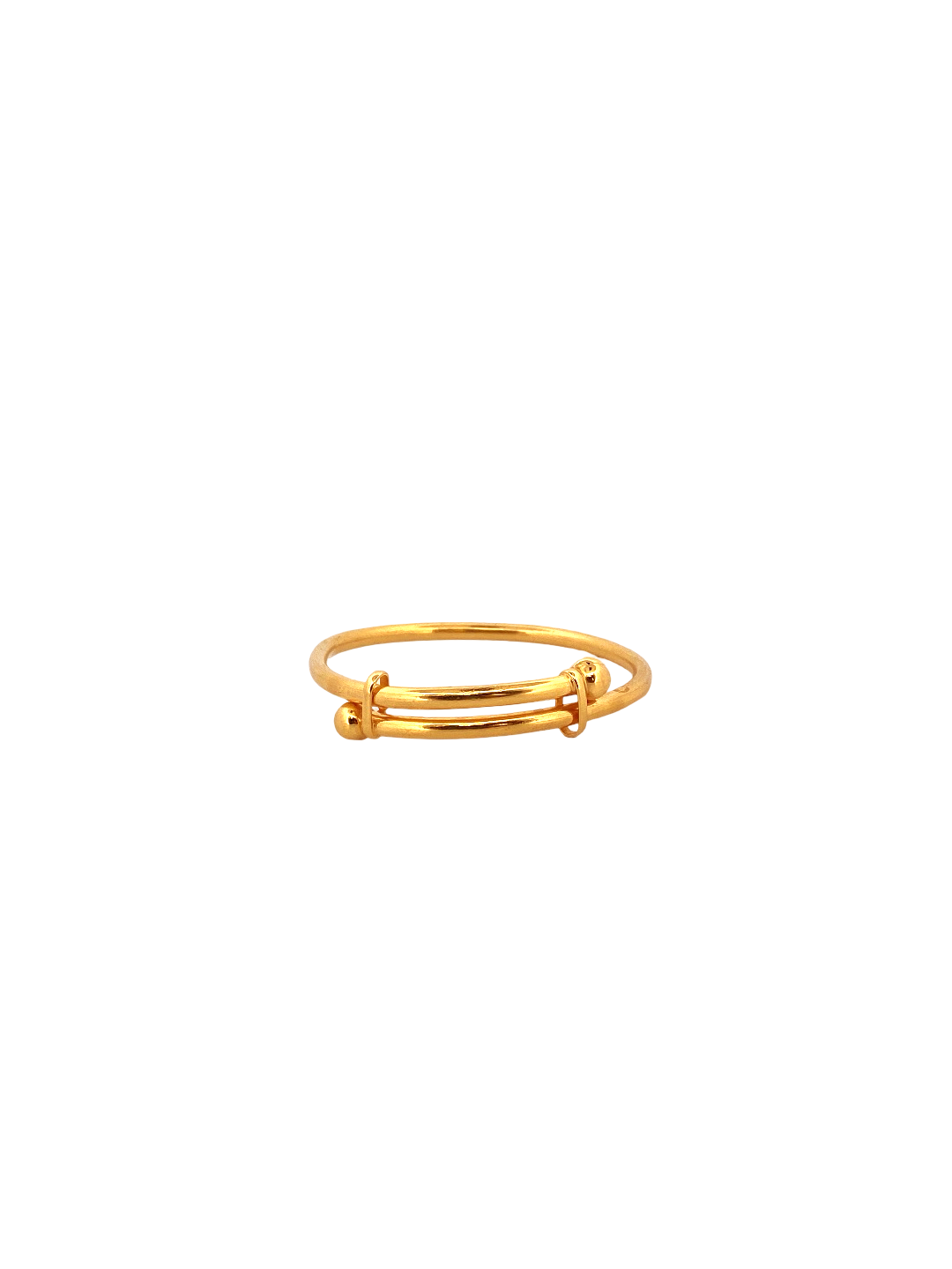 22K Gold Designer Baby Bangle