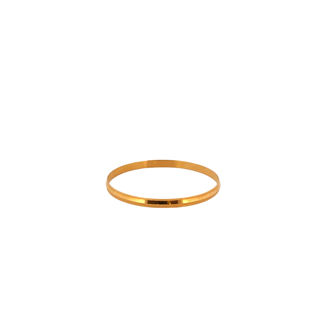 22K Gold Designer Baby Bangle