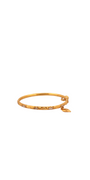 22K Gold Two-tone Designer Baby Bangle