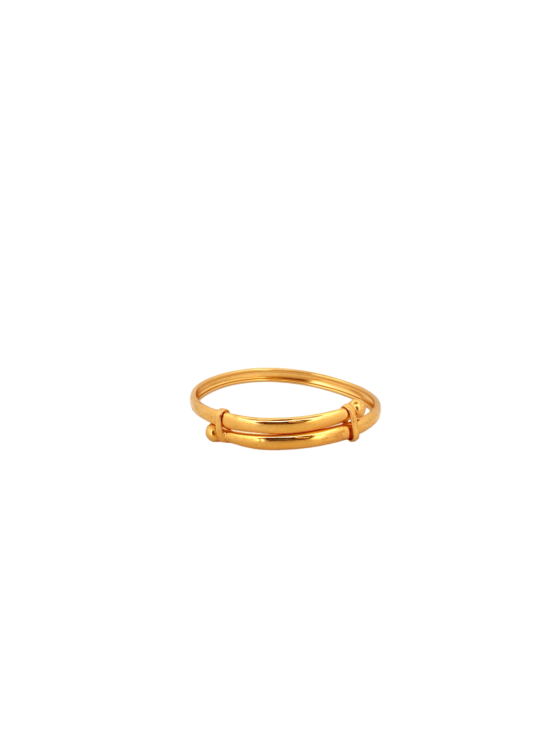 22K Gold Designer Baby Bangle