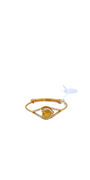 22K Gold CZ Heart Designer Baby Bangle