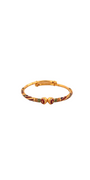22K Gold Meena Designer Baby Bangle