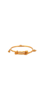 22K Gold Laser Cut Designer Baby Bangle