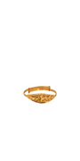 22K Gold Laser Cut Designer Baby Bangle
