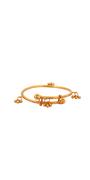 22K Gold Laser Cut Designer Baby Bangle