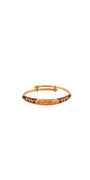 22K Gold Meena Designer Baby Bangle