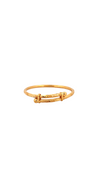 22K Gold Laser Cut Designer Baby Bangle