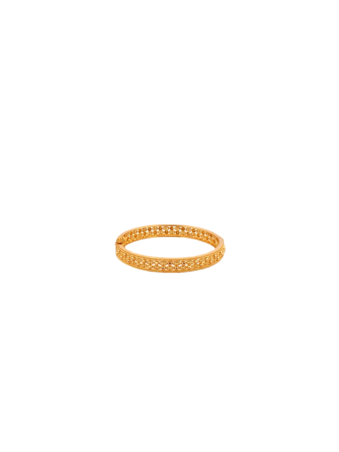 22K Gold Designer Baby Bangle