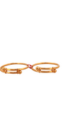 22K Gold Designer 2 Pieces set Of Baby Bangle