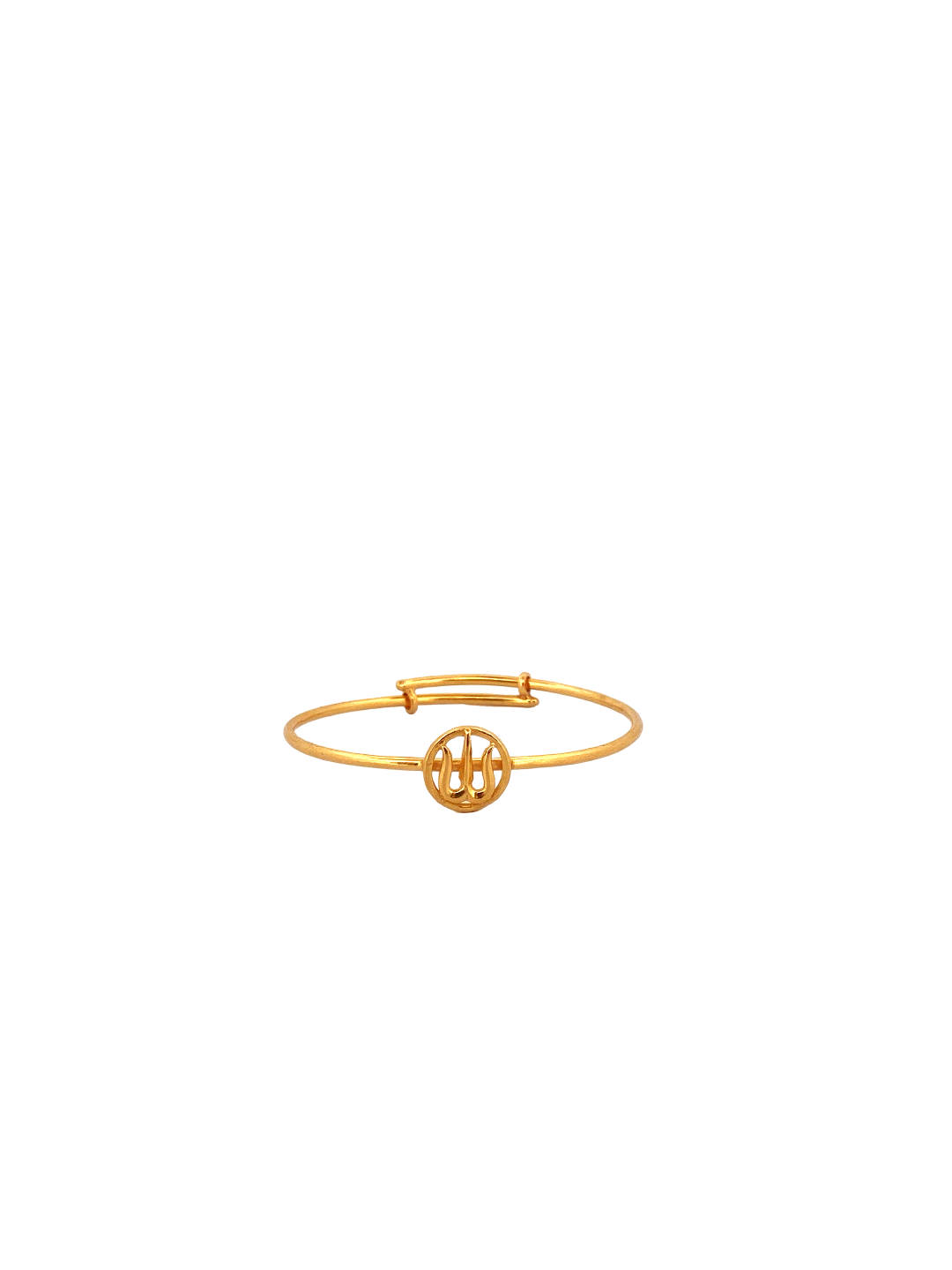 22K Gold Designer Baby Bangle