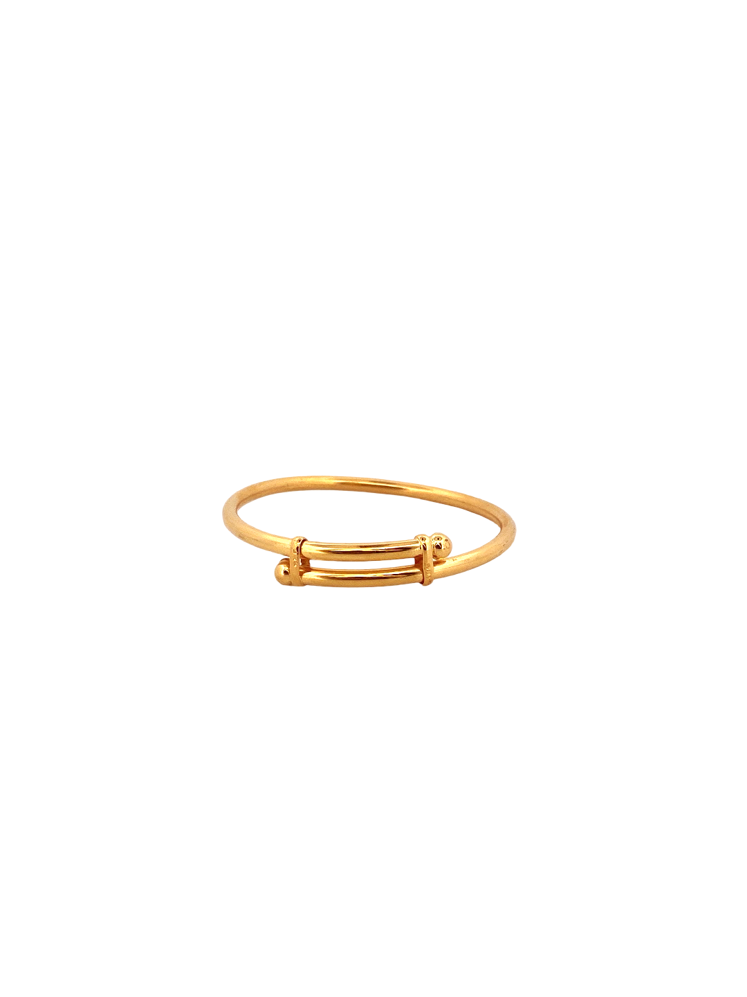 22K Gold Designer Baby Bangle