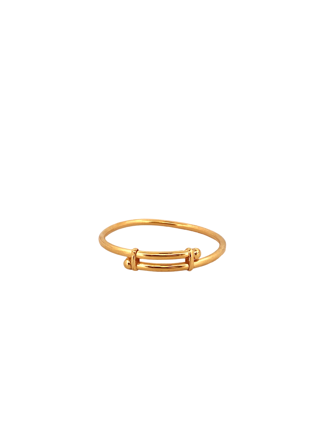 22K Gold Designer Baby Bangle