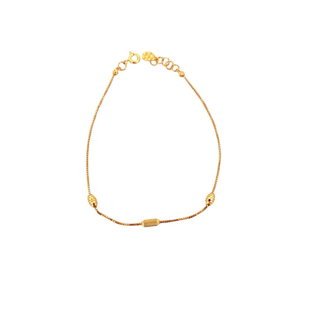 22K Gold Designer Ladies Bracelet