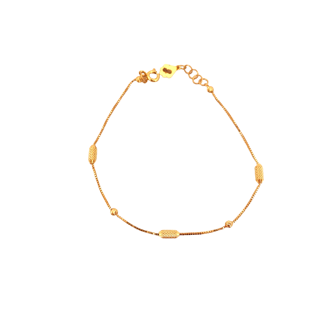 22K Gold Designer Ladies Bracelet