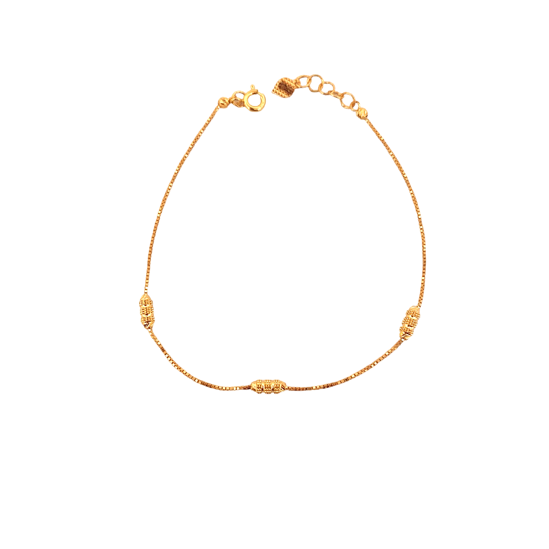 22K Gold Designer Ladies Bracelet